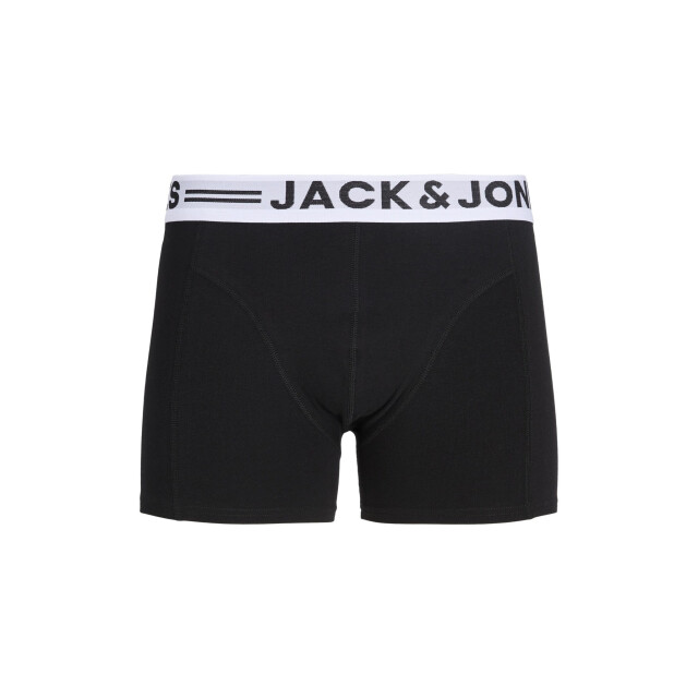 Jack & Jones Heren boxershorts trunks jacsense 5-pack effen 12298998-Black large