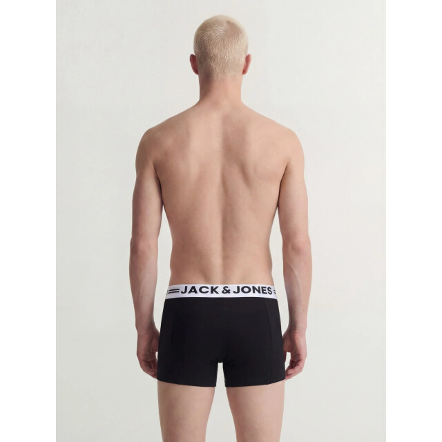 Jack & Jones Heren boxershorts trunks jacsense 5-pack effen 12298998-Black large