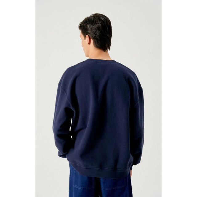 American Vintage Mpli03b sweat plizzy navy MPLI03B large
