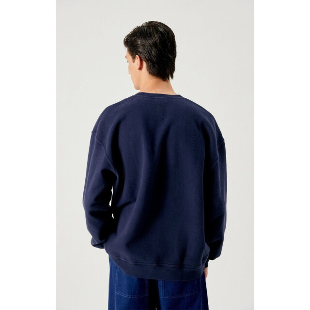 American Vintage Mpli03b sweat plizzy navy MPLI03B large