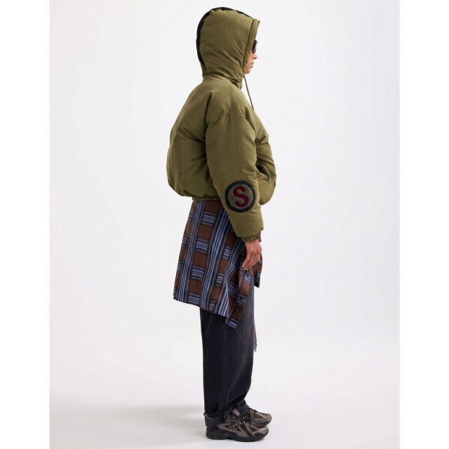 Stieglitz felice puffer jacket w2603002 green 06111.369.0157 large