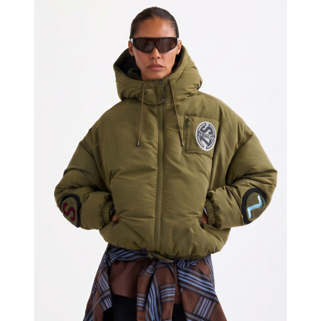 Stieglitz felice puffer jacket w2603002 green 06111.369.0157 large