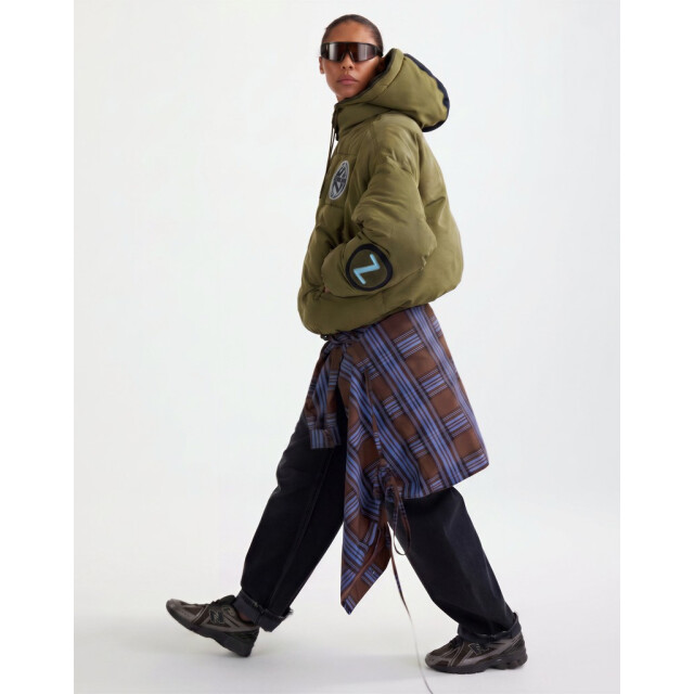 Stieglitz felice puffer jacket w2603002 green 06111.369.0157 large