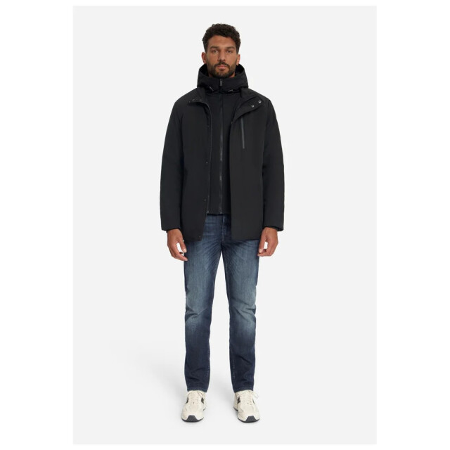 No Excess Jacket hooded softshell black 33630818SN-020 large