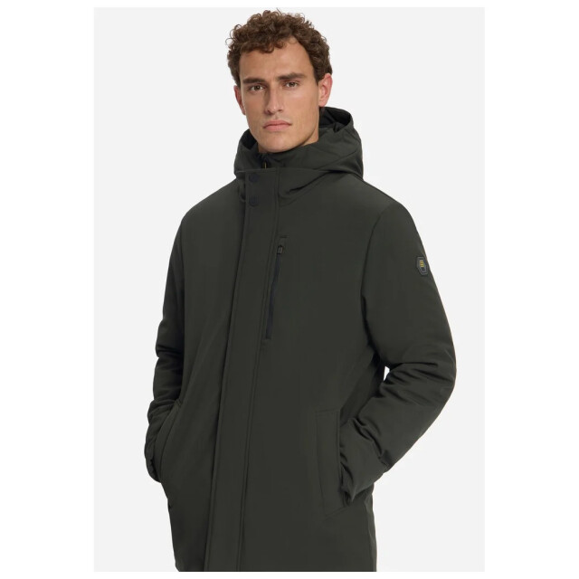 No Excess Jacket hooded softshell dark army 33630818SN-059 large