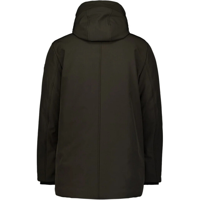 No Excess Jacket hooded softshell dark army 33630818SN-059 large