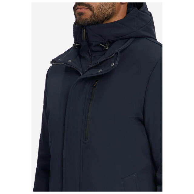 No Excess Jacket hooded softshell dark night 33630818SN-178 large