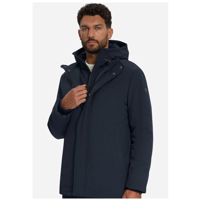 No Excess Jacket hooded softshell dark night 33630818SN-178 large