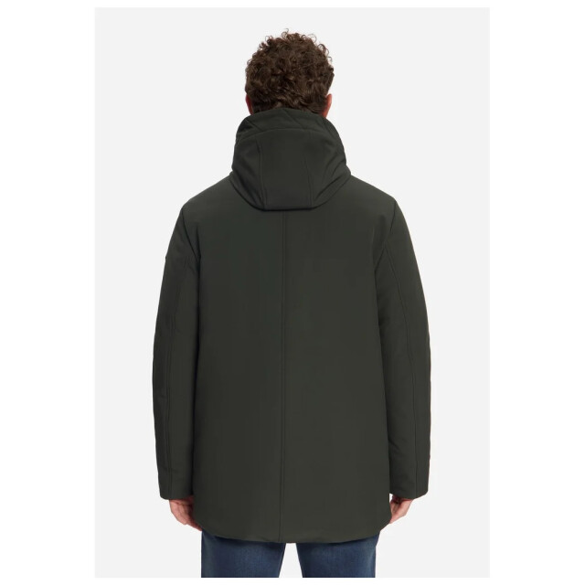 No Excess Jacket hooded softshell dark army 33630818SN-059 large