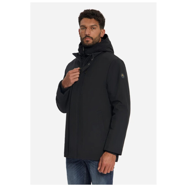 No Excess Jacket hooded softshell black 33630818SN-020 large