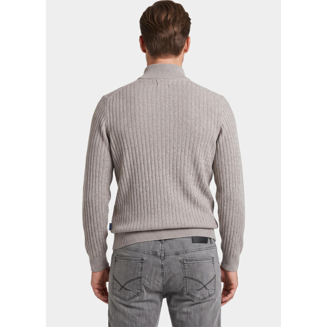 Baileys Half zip all-over twisted structure kn 628445/985 212785 large