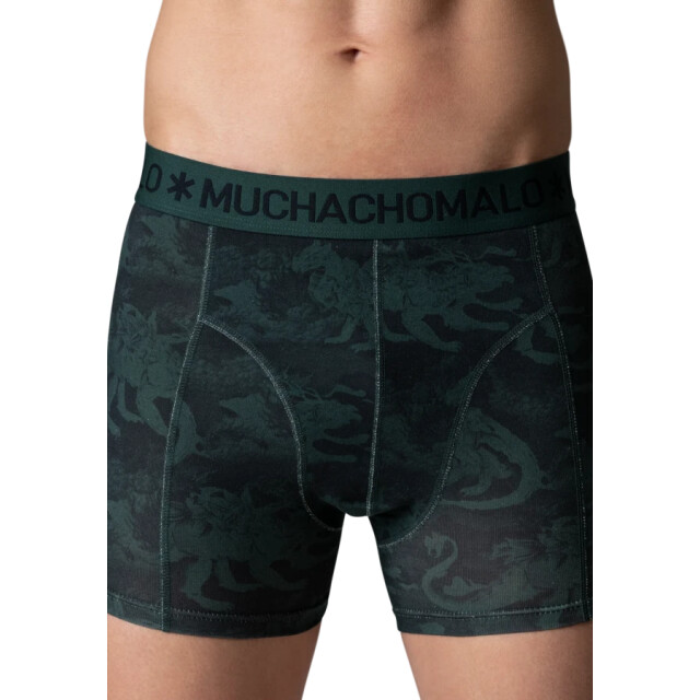 Muchachomalo Hiddendragons 3-pack 01 print/print/solid heren boxers 01 Print/Print/Solid/HIDDENDRAGONS 3-Pack large