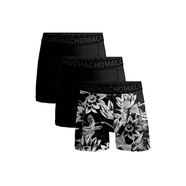 Muchachomalo Heren 3-pack boxershorts microfiber MICROFIBHUMBIRD1010-02 large