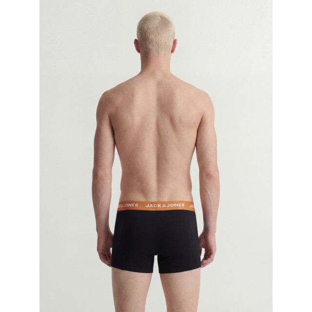 Jack & Jones Heren boxershorts trunks jacoliver 5-pack effen 12259103-Black large