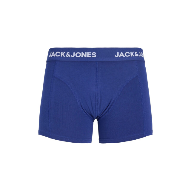 Jack & Jones Heren boxershorts trunks jachendo 5-pack blauw/groen bladeren print 12299176-Vetiver large