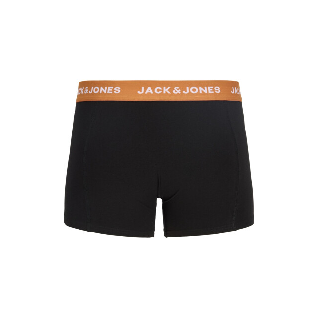 Jack & Jones Heren boxershorts trunks jacoliver 5-pack effen 12259103-Black large