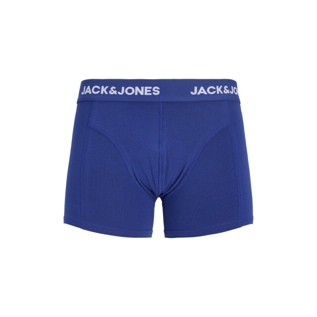Jack & Jones Heren boxershorts trunks jachendo 5-pack blauw/groen bladeren print 12299176-Vetiver large
