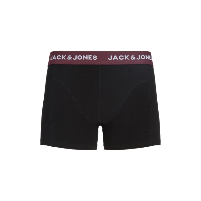 Jack & Jones Heren boxershorts trunks jacoliver 5-pack effen 12259103-Black large