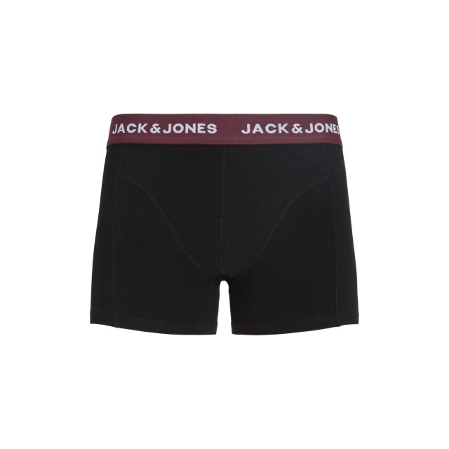 Jack & Jones Heren boxershorts trunks jacoliver 5-pack effen 12259103-Black large