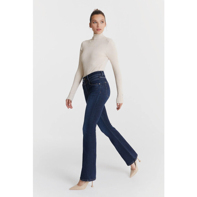 Cup of Joe Coj matilda dames flare jeans deep blue COJ Matilda DeepBlue large