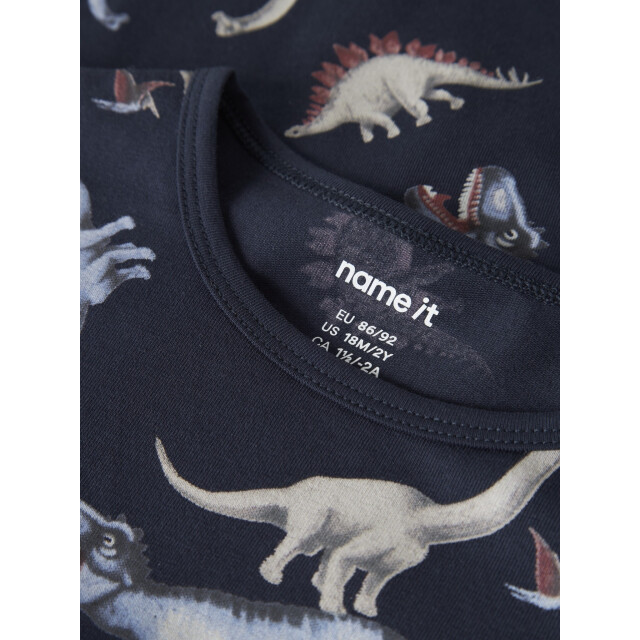 Name It Jongens lange pyjama set nmmnightset dino donkerblauw dinosaurus print 13255419-Navy Blazer large