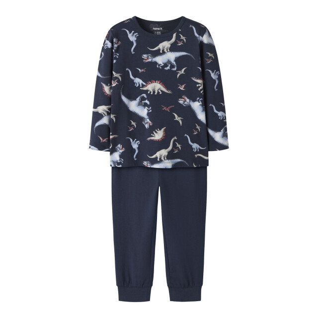 Name It Jongens lange pyjama set nmmnightset dino donkerblauw dinosaurus print 13255419-Navy Blazer large