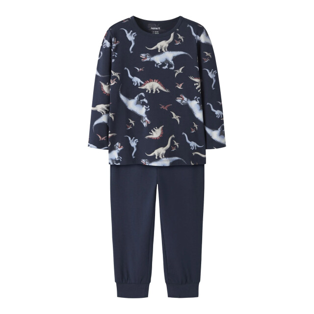 Name It Jongens lange pyjama set nmmnightset dino donkerblauw dinosaurus print 13255419-Navy Blazer large