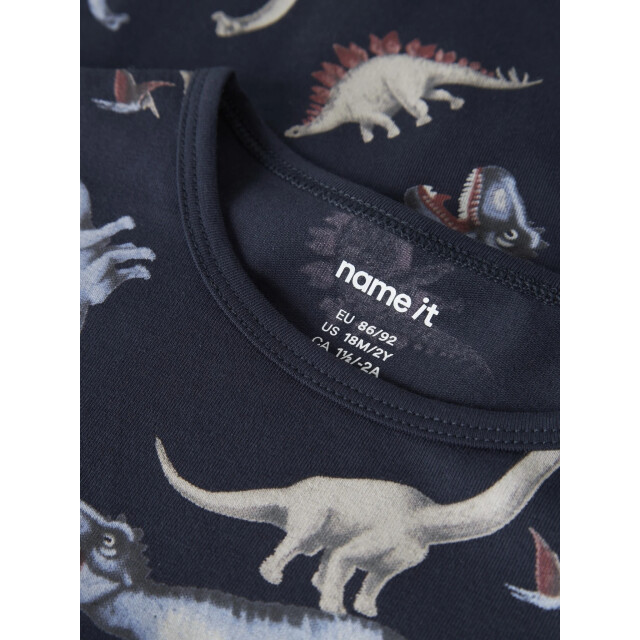 Name It Jongens lange pyjama set nmmnightset dino donkerblauw dinosaurus print 13255419-Navy Blazer large