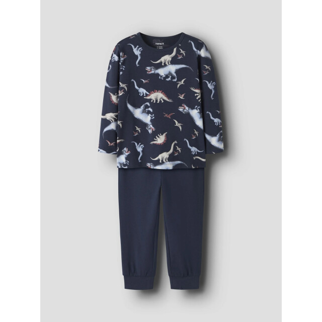 Name It Jongens lange pyjama set nmmnightset dino donkerblauw dinosaurus print 13255419-Navy Blazer large
