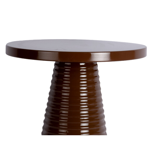 Leitmotiv bijzettafel catania ribbed - 40x40x46 cm 3731349 large