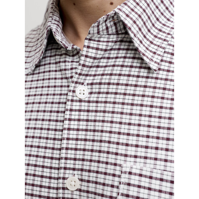Jack & Jones jorfrederiksberg oxford shirt ls sn 12300969 chocolate truffle 05631.880.0003 large