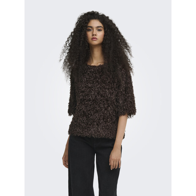Jacqueline de Yong marta life 2/4 top jrs noos 15380253 coffee bean 06613.882.0003 large