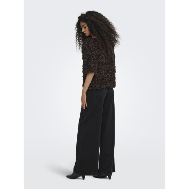 Jacqueline de Yong marta life 2/4 top jrs noos 15380253 coffee bean 06613.882.0003 large