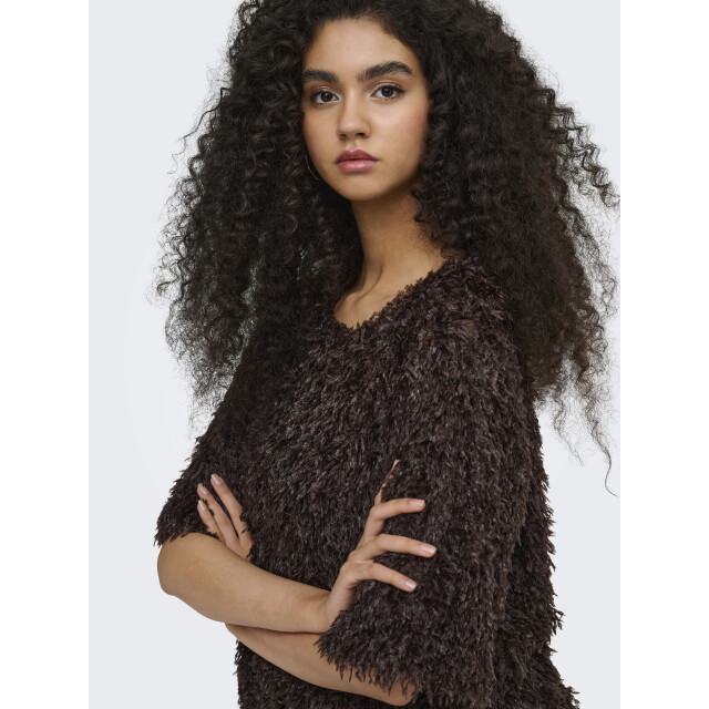 Jacqueline de Yong marta life 2/4 top jrs noos 15380253 coffee bean 06613.882.0003 large