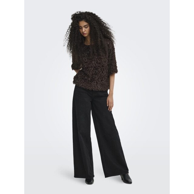 Jacqueline de Yong marta life 2/4 top jrs noos 15380253 coffee bean 06613.882.0003 large