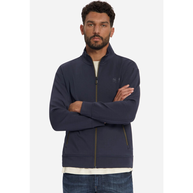 No Excess Sweater full zip dark night AC33100885-178 large