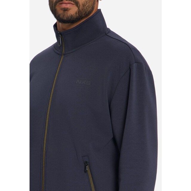 No Excess Sweater full zip dark night AC33100885-178 large