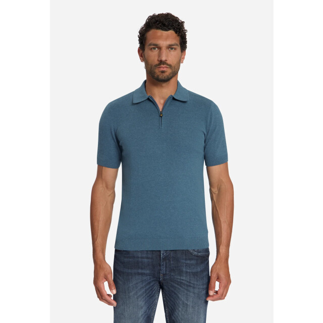No Excess Heren polo 33220792 132 shadow blue NoExcess Polo 33220792 132ShadowBlue large
