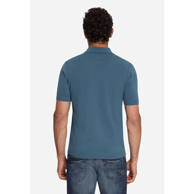 No Excess Heren polo 33220792 132 shadow blue NoExcess Polo 33220792 132ShadowBlue large