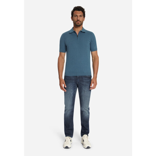 No Excess Heren polo 33220792 132 shadow blue NoExcess Polo 33220792 132ShadowBlue large