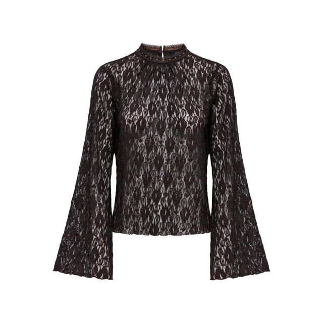 Jacqueline de Yong Gallas l/s detail lace top jrs 15384648 large