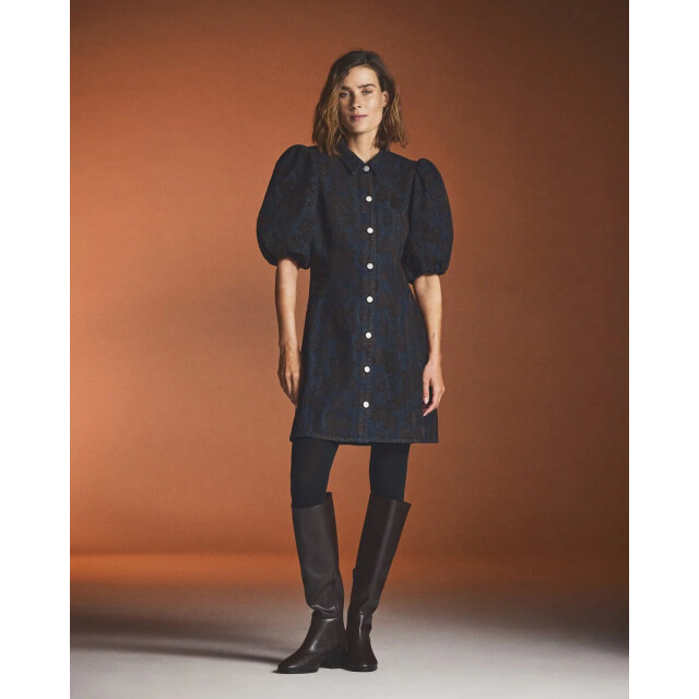 Moss Copenhagen alexa 2/4 dress aop 20204 mole flower 06311.849.0005 large