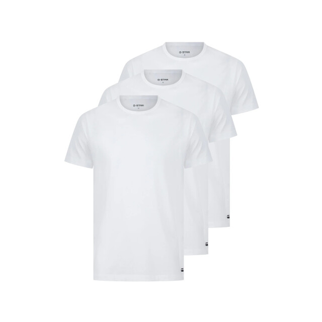 G-Star Heren ondershirt bamboe cove t-shirt ronde hals 3-pack effen GSM108 large