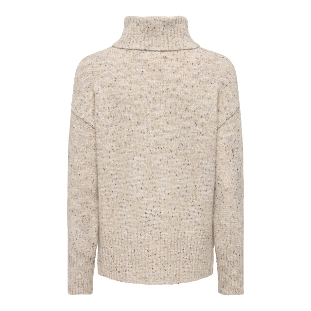 Jacqueline de Yong sabine l/s cowl neck pullover kn 15379769 oatmeal 06711.198.0028 large