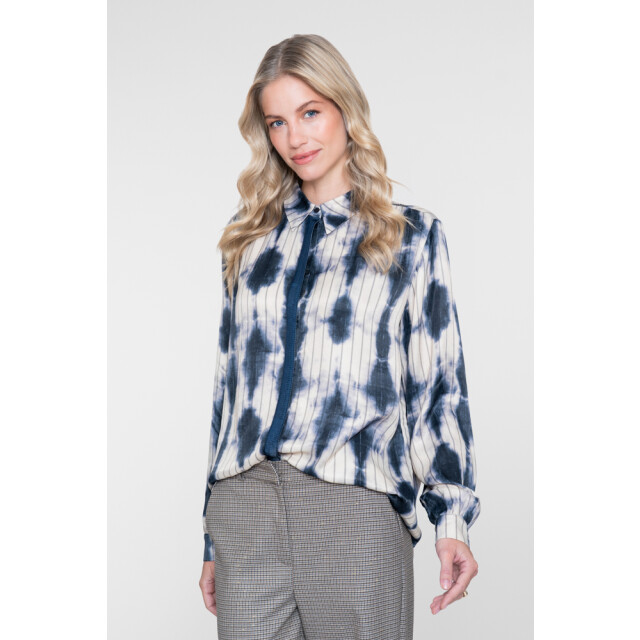 Geisha blouse 63902-20 685 dark blue/ecru 06615.270.0022 large