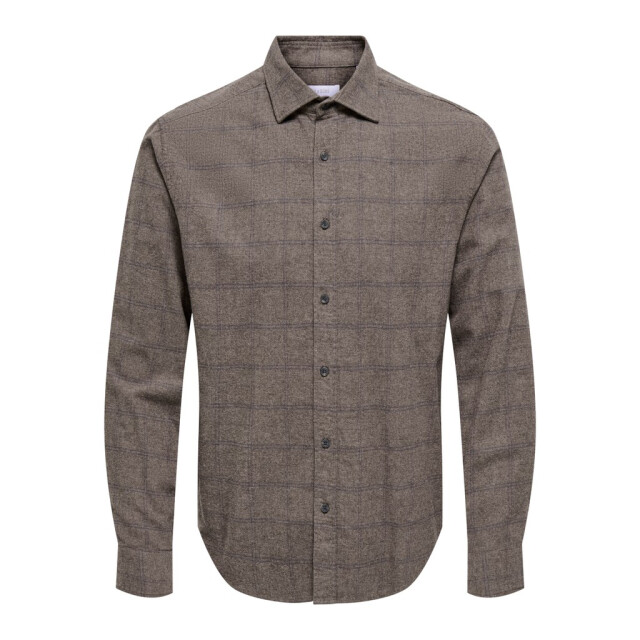 Only & Sons onsalon ls slim shirt frml 22039086 falcon 05631.940.0136 large