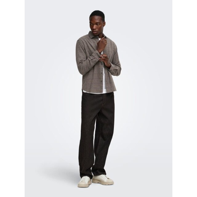 Only & Sons onsalon ls slim shirt frml 22039086 falcon 05631.940.0136 large