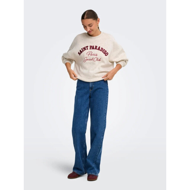 Jacqueline de Yong Mesa l/s o-nk emb sweat 15370526 large