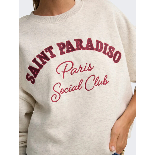 Jacqueline de Yong Mesa l/s o-nk emb sweat 15370526 large