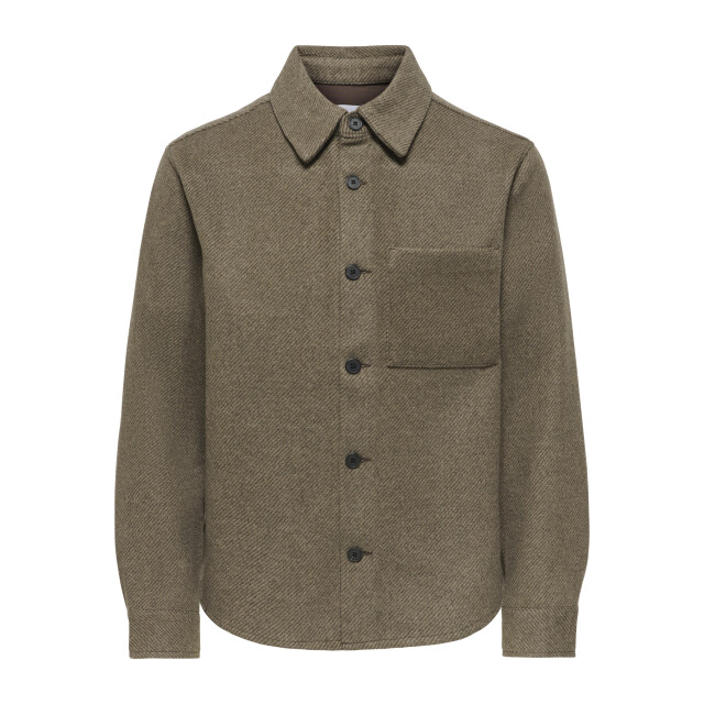 Only & Sons Onsmicah twill overshirt frml 22035478 large
